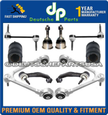 LINCOLN LS V6 UPPER LOWER CONTROL ARM ARMS BALL JOINT BUSHING Tie Rod Rods KIT
