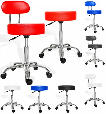 Kesser Rollhocker Drehstuhl Arbeitshocker Drehhocker Stuhl Sitz Hocker Kosmetik 