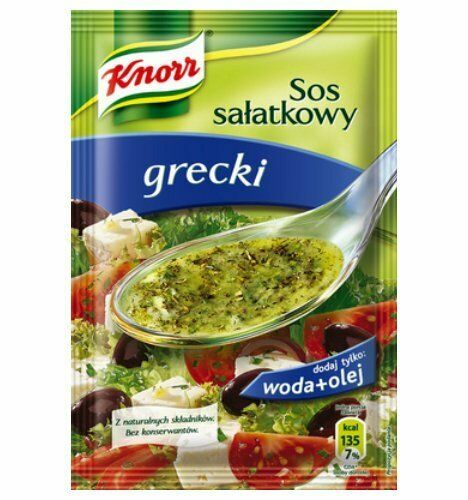 Knorr Sos Salatkowy Grecki Greek Style Salad Dressing Mix 9g (3-Pack)