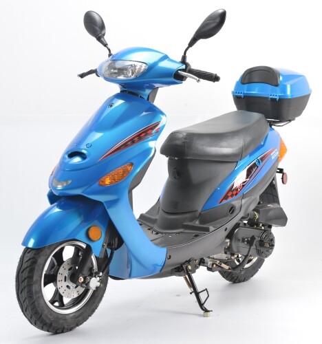 50cc Zapper Scooter Moped NOT Electric WO/ Pedals - Revolution Series Motor Bike