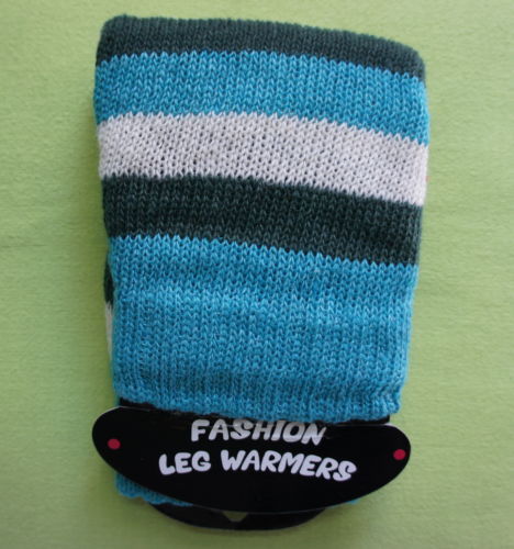 Calentadores de Piernas a Rayas de mezcla de algodón para mujeres