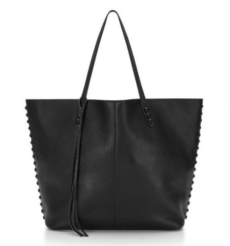 Rebecca Minkoff Washed Nylon Tote Black | eBay
