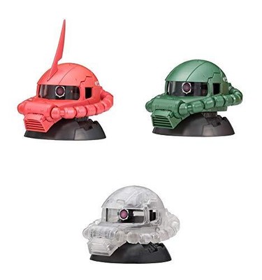 GUNDAM EXCEED MODEL ZAKUHEAD 6 [3 types set (full complete)]