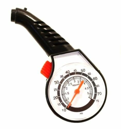 Manometro Per Pneumatici Analogico Auto Moto Camper Misura Pressione Gomme sus