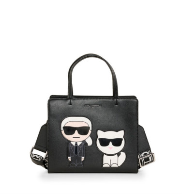 KARL LAGERFELD WOMEN BAGS MAYBELLE SATCHEL LH1DU8BJ BLK