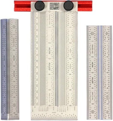 INCRA 6 in. / 150mm Pro Rule Set