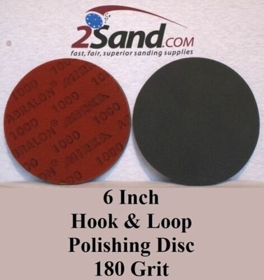 Hook and Loop Sanding Disc 6 inch Dust Free Polishing Mirka Abralon Single Disc