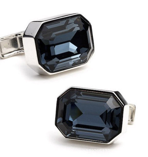 Gemelos de circón para hombre