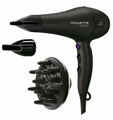 Rowenta Signature Pro CV7840F0 - Secador de pelo motor (Secador + accesorios)