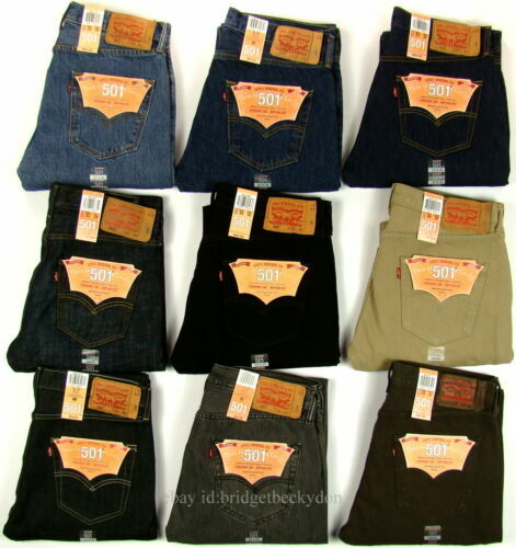 Jeans coton Levi's 501 pour homme