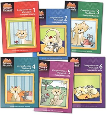 Primary Phonics Comprehension Complete 6 Workbooks Set -- Thinking About Mac...