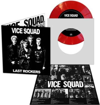 Vice Squad - Last Rockers - Red [New 7'' Vinyl] Colored Vinyl, Gatefold LP Jacket