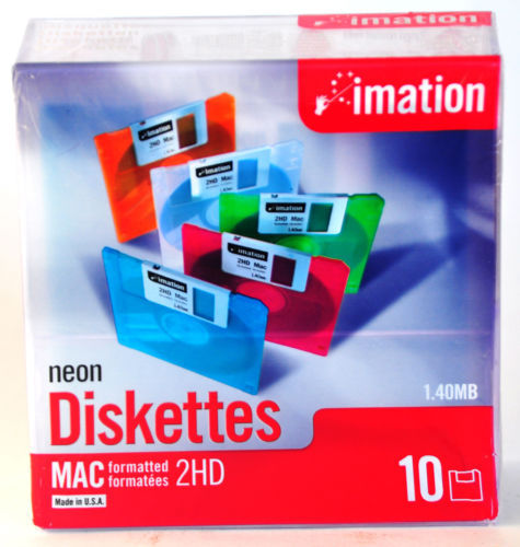 Imation Blank Floppy, Zip and Jaz Disk