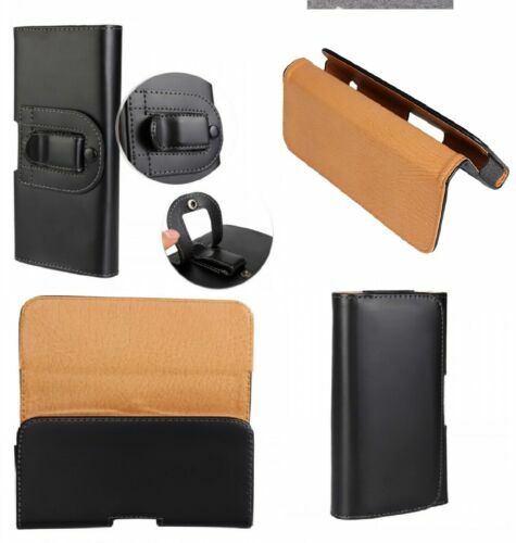Étui Ceinture Pour Doogee Smini - Holster En Cuir Synthétique Et Feutre - Avec Compartiment Caché - Expédition D'Allemagne