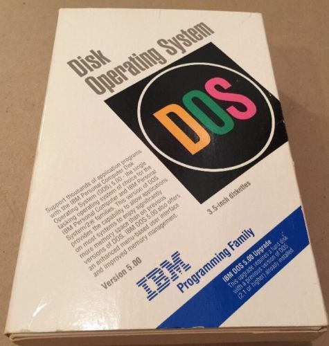 新品未開封　希少品　MS-DOS 6.22/V BRAND NEW MS-DOS 6.22 + ENHANCED TOOLS FULL VERSION!! Dos