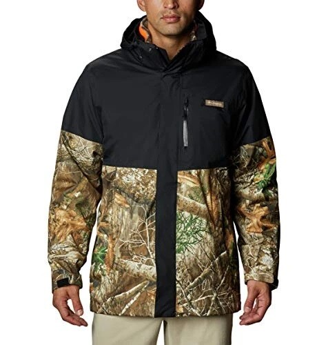 

Мужская куртка Columbia PHG Buckaboo 3 в 1 Interchange - Blk/RT Edge Camo, размер, Black - rt camo, Buckaboo