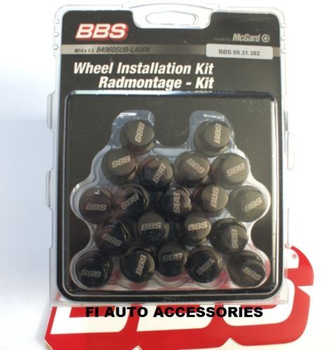 BBS genuine Installation kit LUG NUT KIT M12X1.25 PLGM125I OEM