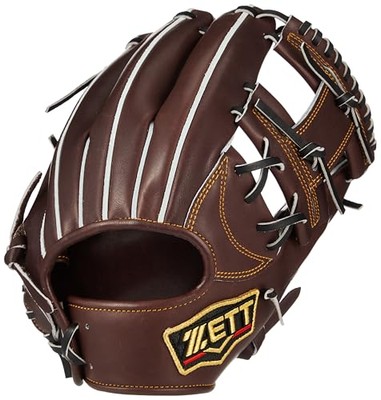 New ZETT BPROG766 Hard Baseball Glove Pro Status for Second