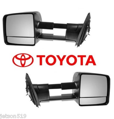 トマトー TOYOTA TUNDRA POWER FOLD TOW MIRROR SET 87910-0C281 87940