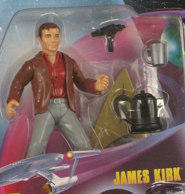 COLLECTORS STAR TREK JAMES KIRK ACTION FIGURE PLAYMATES  5
