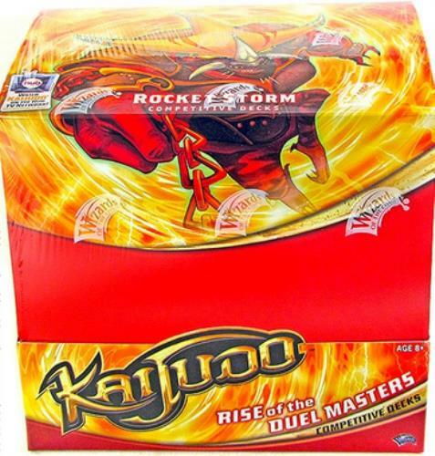 Kaijudo Rocket Storm Starter Deck Display Box