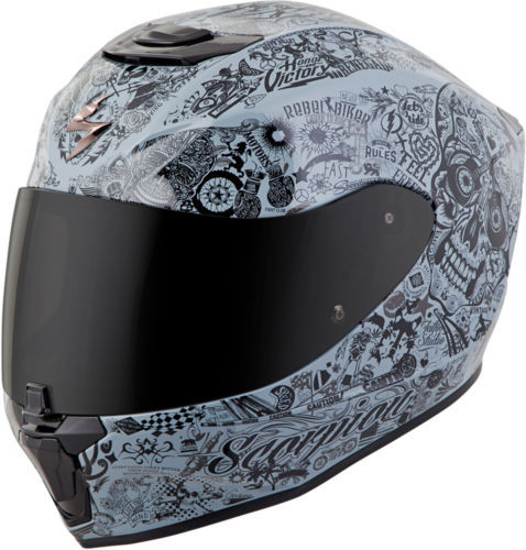 oakley scorpion helmet Oakley Airbrake MX Flight Series Scorpions Goggles Dark Gray Lens w/Box  Case