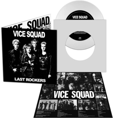 Vice Squad - Last Rockers - White [New 7'' Vinyl] Colored Vinyl, Gatefold LP Jack