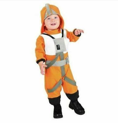 Star Wars X-Wing Fighter Pilot Toddler 3T-4T Halloween Costume New