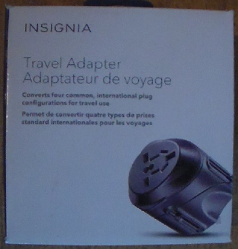 Insignia Travel Adapter