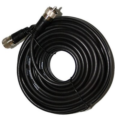 50 Ft RG8X Coax Coaxial Cable UHF PL-259 Connectors Amateur Ham CB Radio Antenna. Buy it now for 23.9
