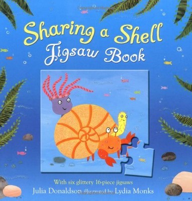 Sharing a Shell Jigsaw Book by Donaldson, Julia Board book Book The Fast Free