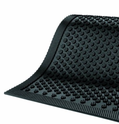 M+A Matting 545 Safety Scrape Nitrile Rubber Entrance Indoor/Outdoor Floor Mat,
