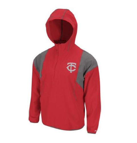 Minnesota Twins Majestic Authentic Collection XL Zip Nylon