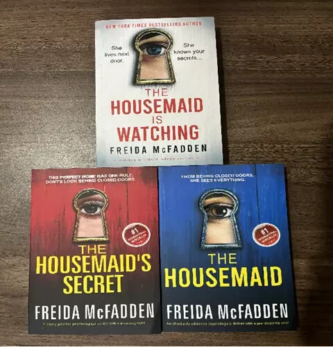 The Housemaid Series By Freida McFadden 3 Books Collection, Paperback