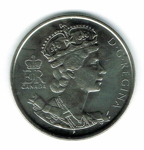 1965 British Caribbean Territory Fifty Cents Queen Elizabeth