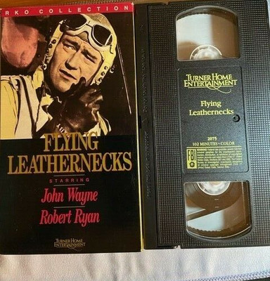 Flying Leathernecks VHS RKO Collection John Wayne Robert Ryan Ext Play Mode