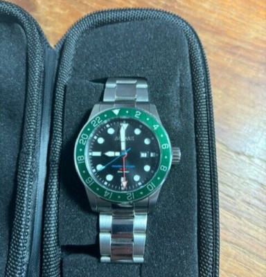 AUDAZ Marine Diver GMT Mens 42mm watch