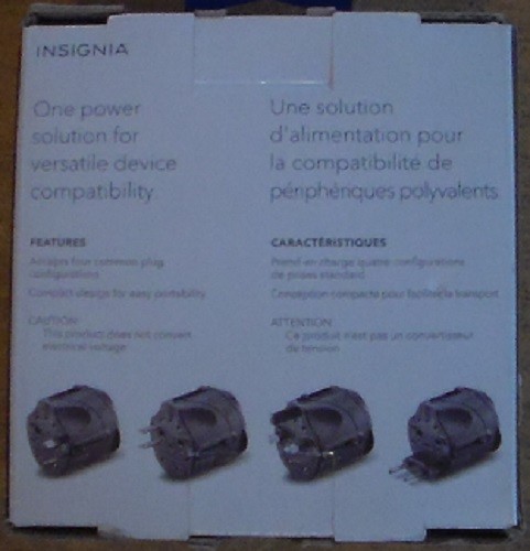 Insignia Travel Adapter