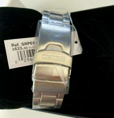 Pre-owned Seiko Men's King Turtle Black Ceramic Bezel Automatic Watch Srpe03