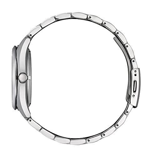 Pre-owned Citizen Nb1050-59e Collection Mechanical Men's Watch Stainless Steel Silver