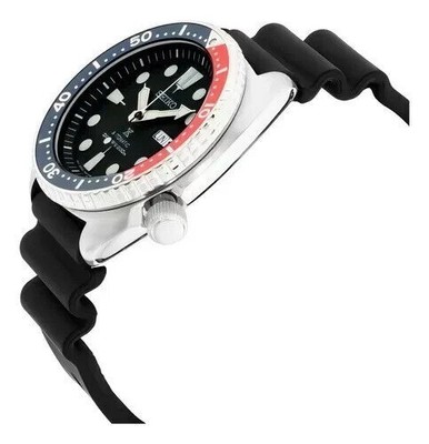 Pre-owned Seiko Men's Srp779 Automatic Watch Stainless Steel Case Black Dial 45mm