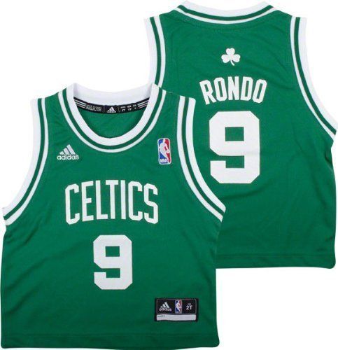 RARE NBA Adidas Boston Celtics Rajon Rondo Jersey St Patricks Day