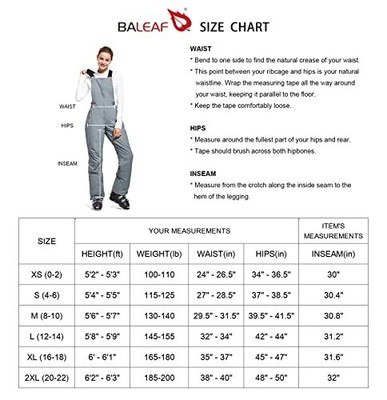 BALEAF BALEAF DAMEN SKIHOSE WASSERDICHT WANDERHOSE SOFTSHELLHOSE WINTER WARM GEFÜTTE...