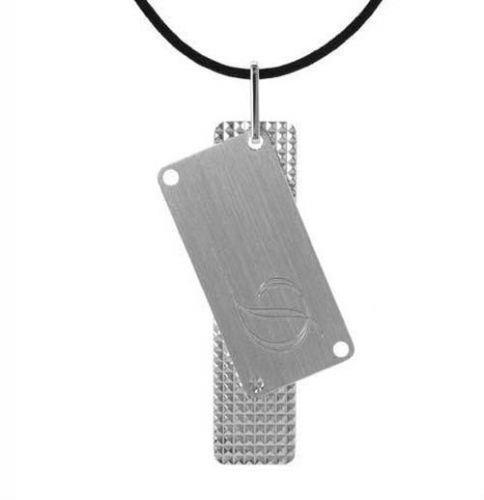 NIB Diesel Stainless Steel Double Pendant Necklace | eBay
