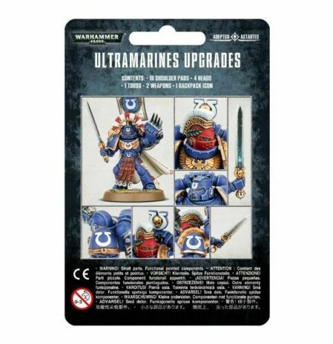Ultramarines Upgrades Upgrade Pack Space Marines Warhammer 40K NIB Blister Pack