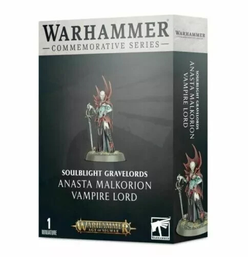 Warhammer AoS Soulblight Повелители могил Анаста Малкорион Повелительница вампиров - новинка в коробке