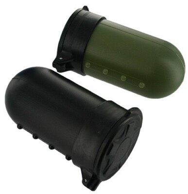10 Pack of  OLIVE 50  Rnd Paintball Tubes  FREE SHIPPING