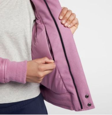 Pre-owned Nike $500 Women's  Lab Destroyer Wool Leather Jacket Rare Color Small In Pink