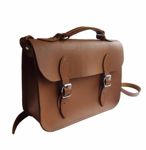 Leather Bags for Men with Laptop Sleeve/Protection