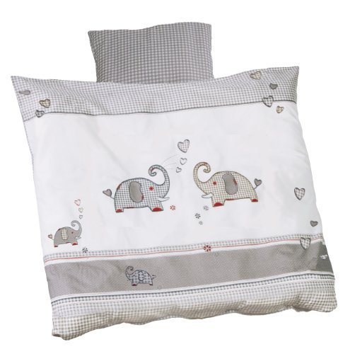 Chicco Parure 3 Pezzi Per Next2Me - Copripiumino E Lenzuola, Grey Sheep, 100% Cotone - Foto 7